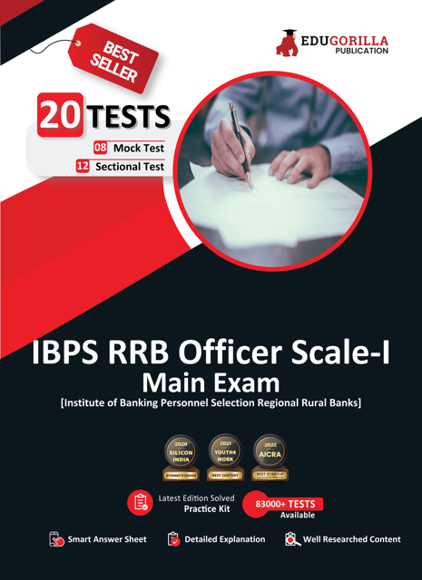 IBPS RRB Officer Scale 1 Main Exam 2023 (English Edition) - 8 Full Length Mock Tests and 12 Sectional Tests (2400 Solved Questions) with Free Access to Online Tests