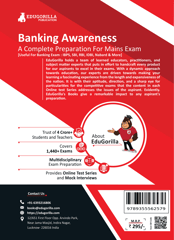 Banking Awareness For Mains Book 2023 (English Edition) - 31 Solved Topic-wise Tests SBI/IBPS/RBI/Clerk/PO and Other Competitive Exams with Free Access to Online Tests
