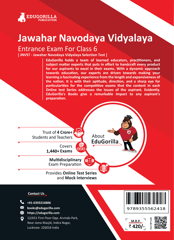 Jawahar Navodaya Vidyalaya Class 6 Entrance Exam 2023 (English Edition) - 10 Mock Tests, 9 Sectional Tests, 3 Previous Year Papers (1300 Solved Questions) with Free Access to Online Tests
