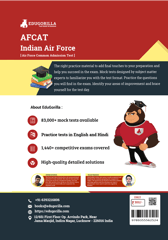 AFCAT Book 2023 : Air Force Common Admission Test (English Edition) - 10 Full Length Mock Tests (1000 Solved Questions) with Free Access to Online Tests
