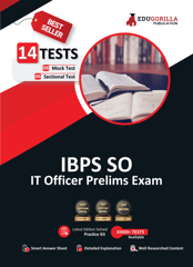 IBPS SO IT Officer (Scale I) Prelims Exam 2023 (English Edition) - 8 Mock Tests and 6 Sectional Tests (1500 Solved Questions) with Free Access To Online Tests