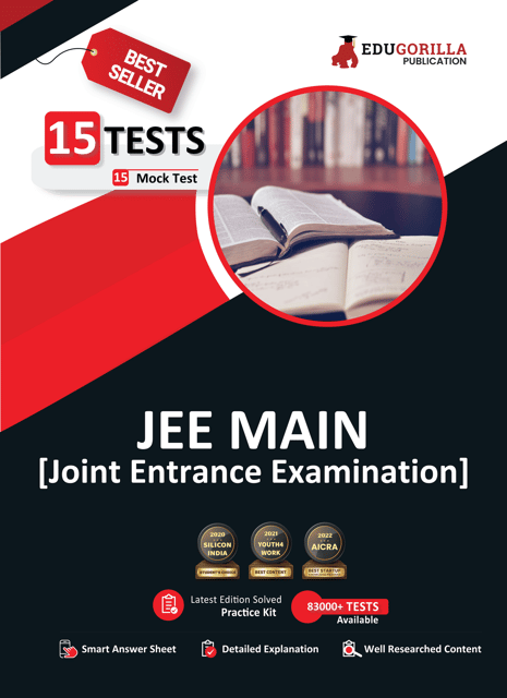 JEE Main 2023 : Complete Practice Kit (English Edition) - 15 Full Length Mock Tests (1100 Solved MCQs and Numerical Based Questions) with Free Access to Online Tests