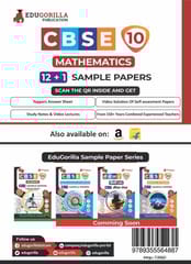 CBSE Class X - Mathematics Sample Paper Book | 12 +1 Sample Paper | According to the latest syllabus prescribed by CBSE
