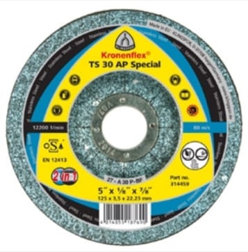 Steel cutting disc / KLBM KLINGSPOR 206075 A 4.1 / 2X2.5