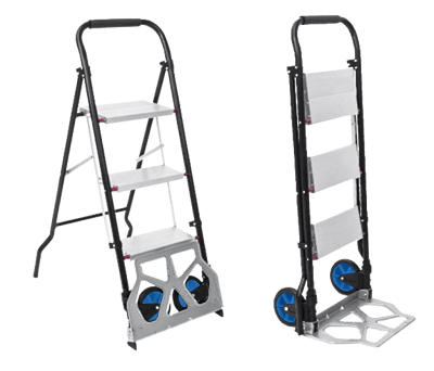 3-step trolley (80 kg trolley / 150 kg scale) BOLT FLT301