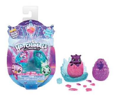 HATCHIMALS COLLEGGTIBLES 2 PACK WITH THRONE
