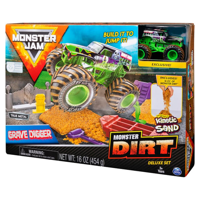 Monster Jam Kinetic Dirt Deluxe Sets