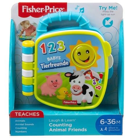 Fisher Price Laugh & Learn Counting Animal Friends Book