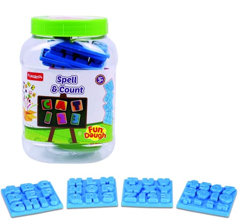 FUN DOUGH - SPELL AND COUNT