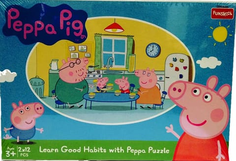 Peppa Pig Learn Good Habits Puzzle