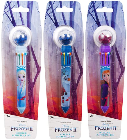 Disney Frozen II Confetti 10 Color Pen