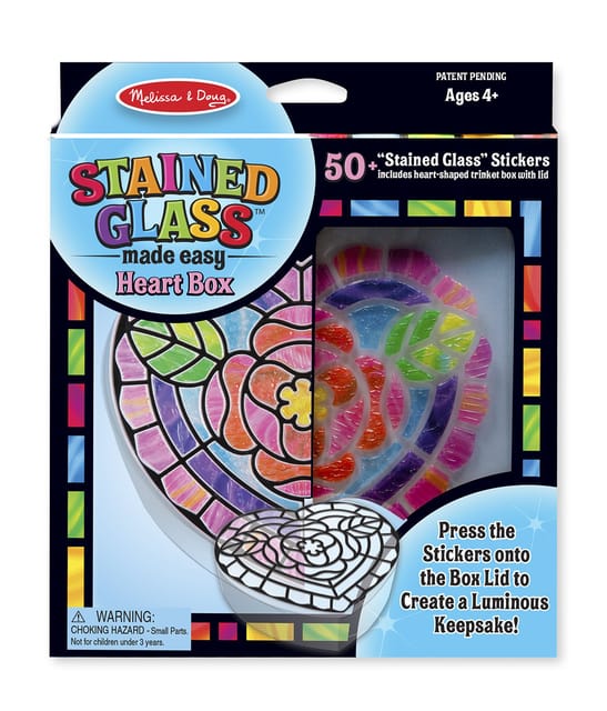 Melissa & Doug Stained Glass Heart