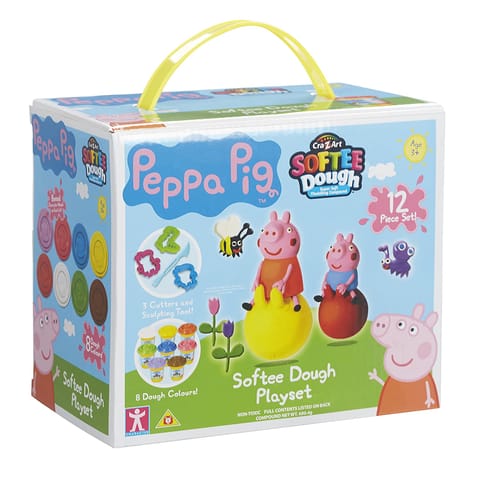 Peppa Pig Softee Dough 2 Pack