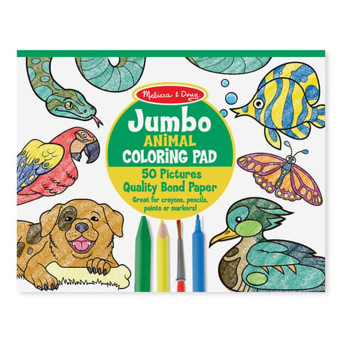 Melissa & Doug Jumbo Coloring Pad - Town