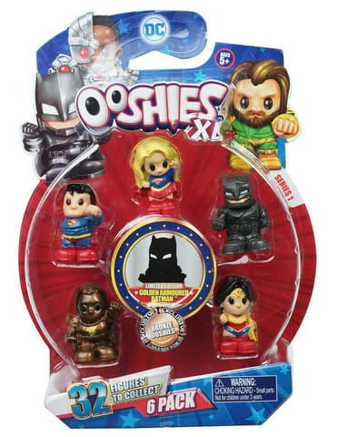 DC Ooshies XL 6 Pack
