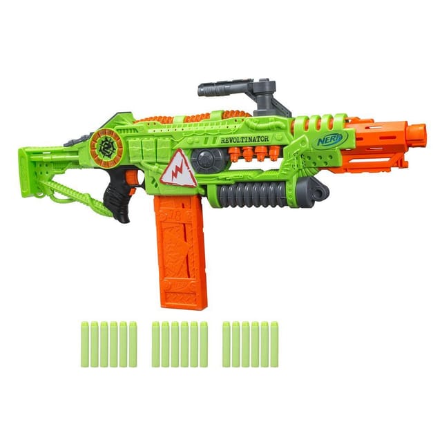 NERF Zombie Revoltinator Strike Toy Blaster