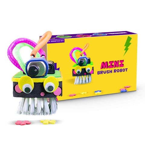 Becre8v Mini Brush Robot Kit