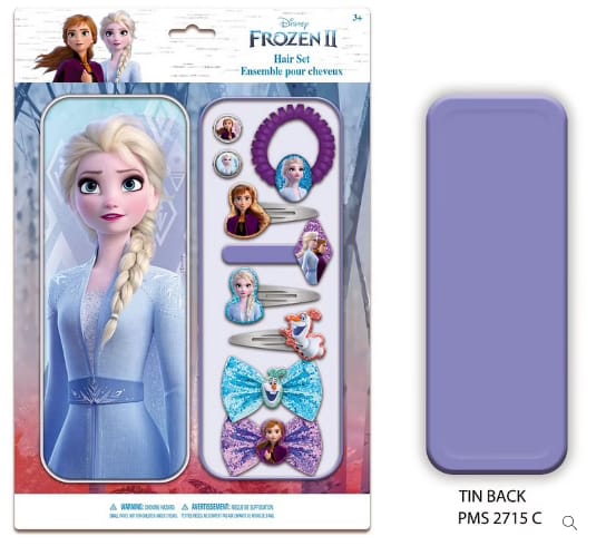 Disney Frozen 2 Hair Accessories in Tin