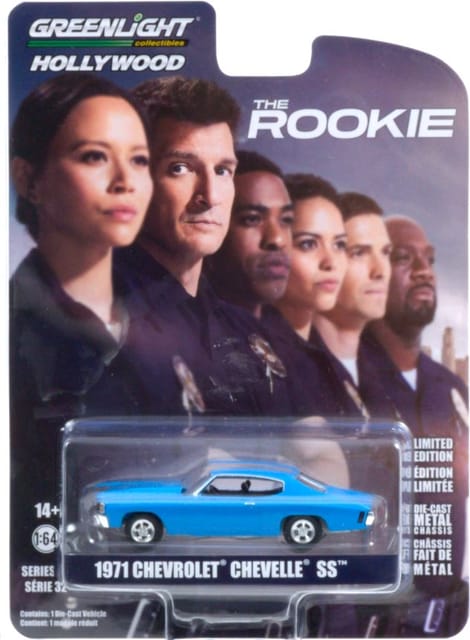 Greenlight Die cast - Hollywood - The Rookie - 1971 Chevrolet Chevelle SS