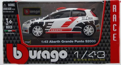 BURAGO - RACE - 1:43 ABARTH GRANDE PUNTO S2000