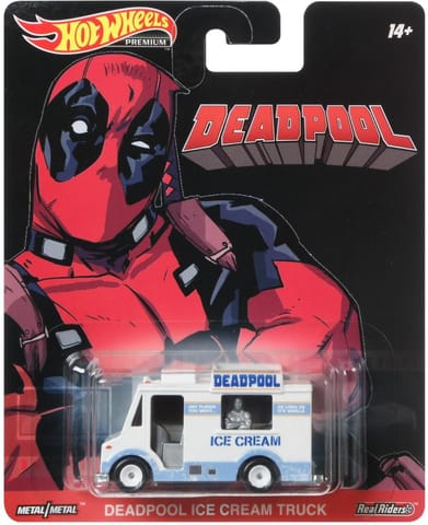 Hot Wheels Premium - Deadpool Ice Cream Truck