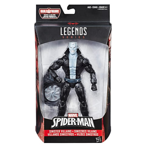 Marvel Build A Figure Legends Series Spiderman Sinister Villians
