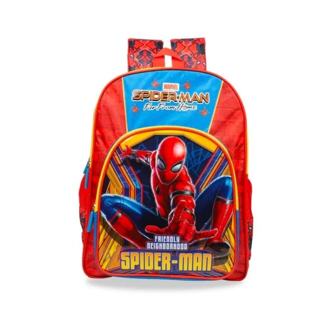 Marvel Spiderman Friendly Neighbourhood School Bag 41 Cm Red & Blue
