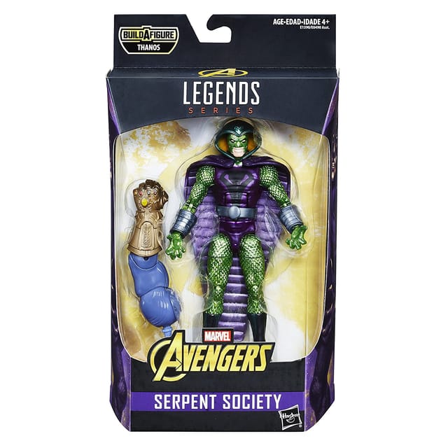 Marvel Avengers Build A Figure Legends Series Serpent Society