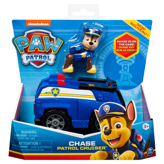 Paw Patrol Chase Patrol Cruiser with Chase Figure