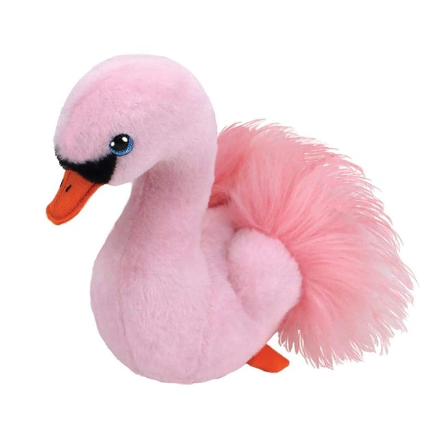 Ty Beanie Babies Odette the Pink Swan Regular