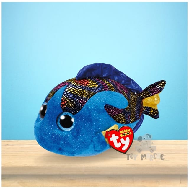 Ty Beanie Boos Aqua The Blue Fish Regular