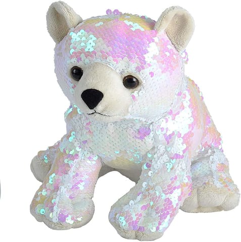 Wild Republic Sequin Polar Bear