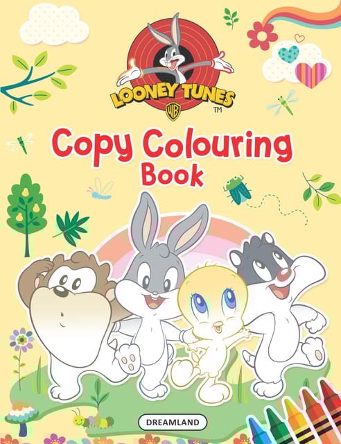 Looney Tunes Copy Colouring Book