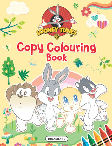 Looney Tunes Copy Colouring Book