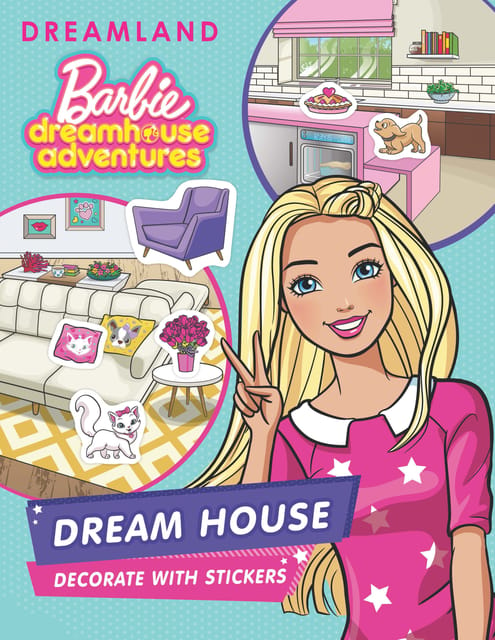 Barbie Dreamhouse Adventures Dream House Decorate with Stickers