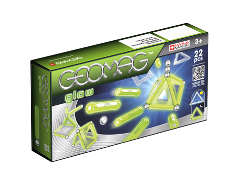Geomag Magnetic Glow Construction Toys 22 pcs