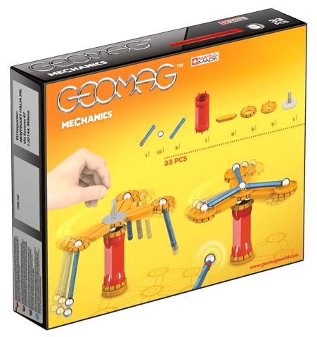 Geomag Magnetic Mechanics Construction Toys 33 pcs