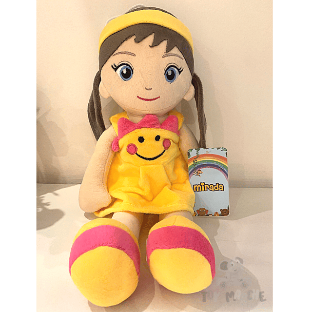 Mirada Sunshine Doll 38 Cm - Yellow