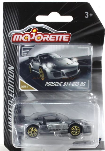 Majorette Porsche 911 GT3 Black - Wheel D5S - 1:59 (3) no Package
