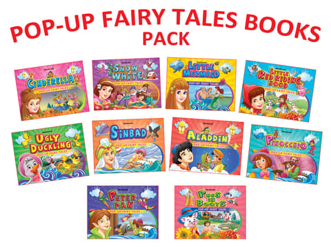 Pop-up Fairy Tales Pack - (10 Titles)