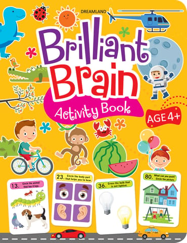 Brilliant Brain Activity Book 4+