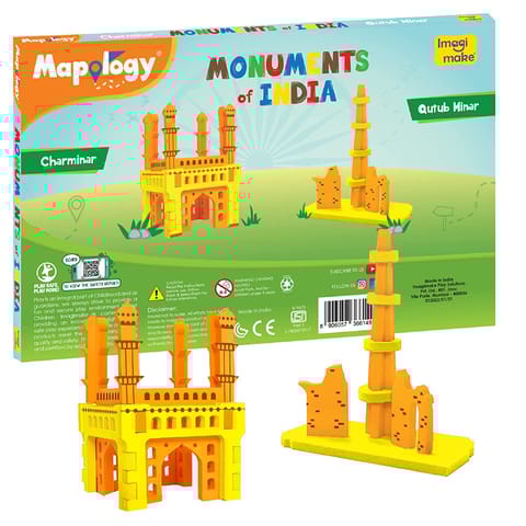 Imagimake Mapology Monuments of India - Charminar & Qutab Minar