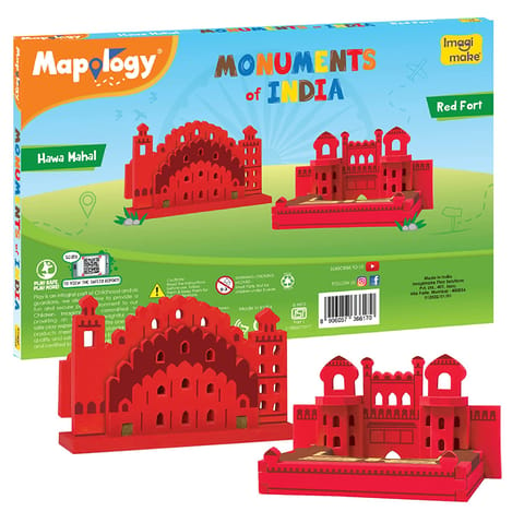Imagimake Mapology Monuments of India - Red Fort & Hawa Mahal