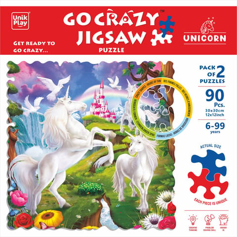 Unik Play Go Crazy Jigsaw Unicorn