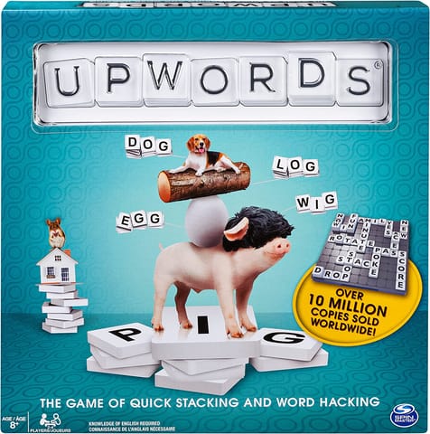 Funskool Upwords - The Game Of Quick Stacking And Word Hacking