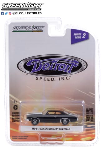 Greenlight Detroit Speed Die Cast MO's 1970 Chevrolet Chevelle