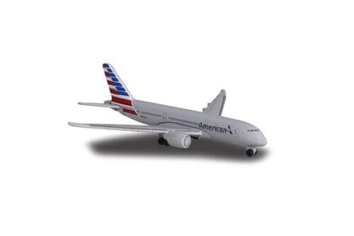 Majorette Die Cast Airplanes Boeing 787-9 American Airlines