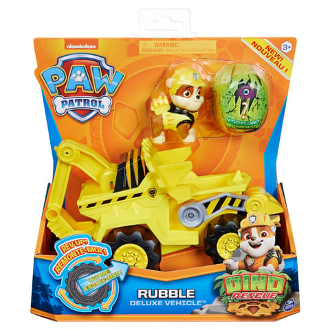 Paw Patrol Dino Rescue Deluxe Vehicle Rubble