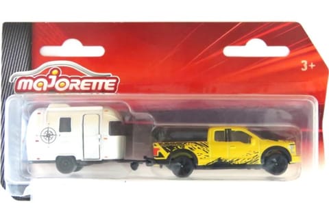 Majorette Ford Raptor with Airstream Trailer