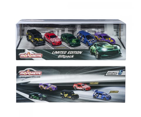 Majorette Die Cast Limited Edition Series 8 - 5 Car Gift Pack
